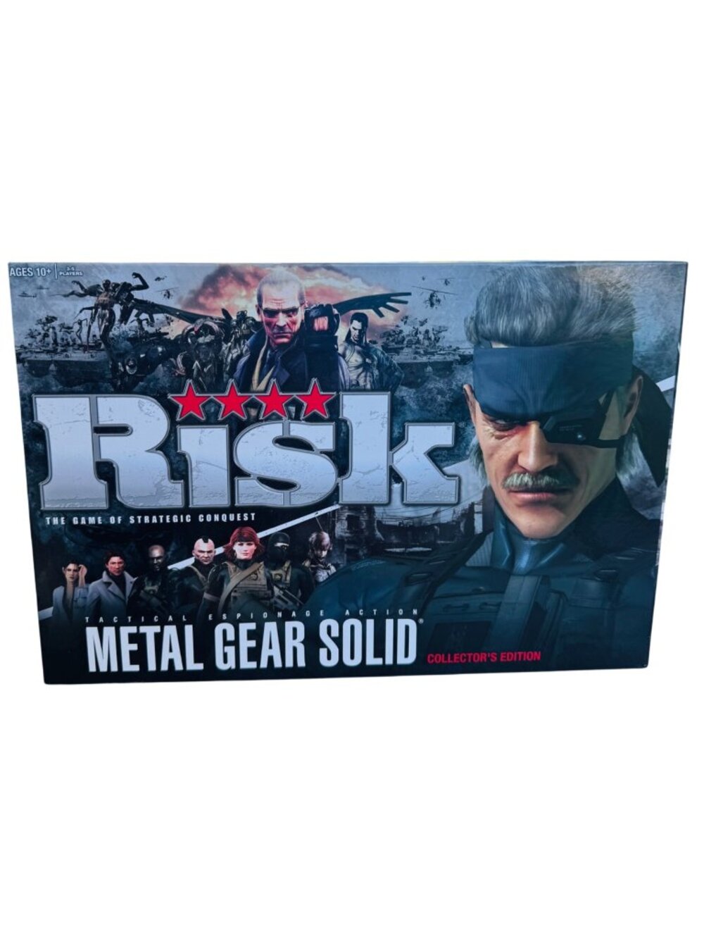 Risk Metal Gear Solid Board Game 2011 Collectors Edition USAopoly Complete CIB